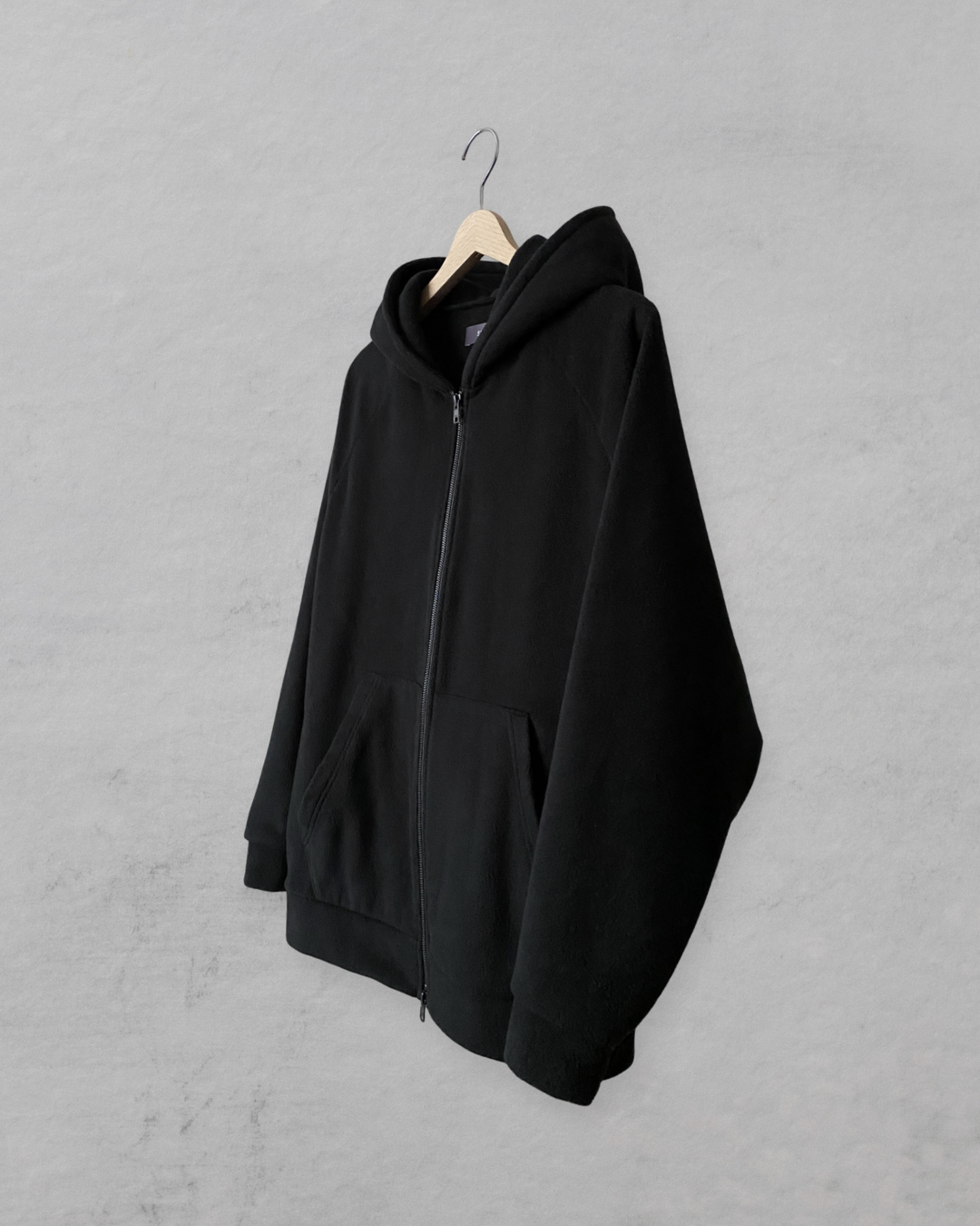 【SIRCR】ボリュームマイクロフリースフルジップパーカー