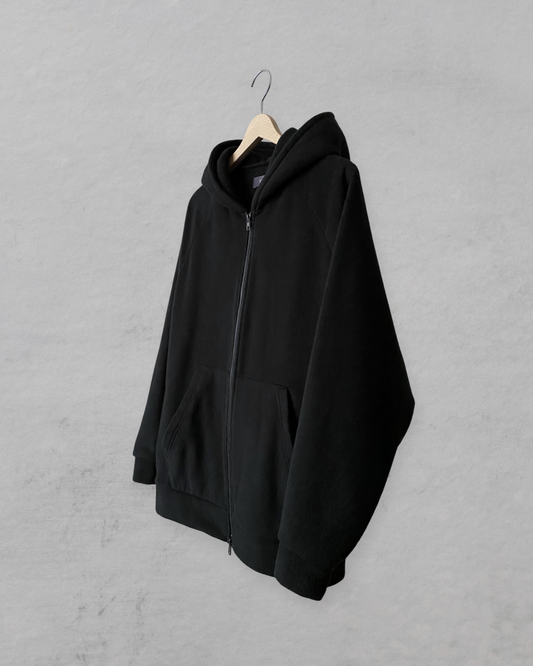 【SIRCR】ボリュームマイクロフリースフルジップパーカー