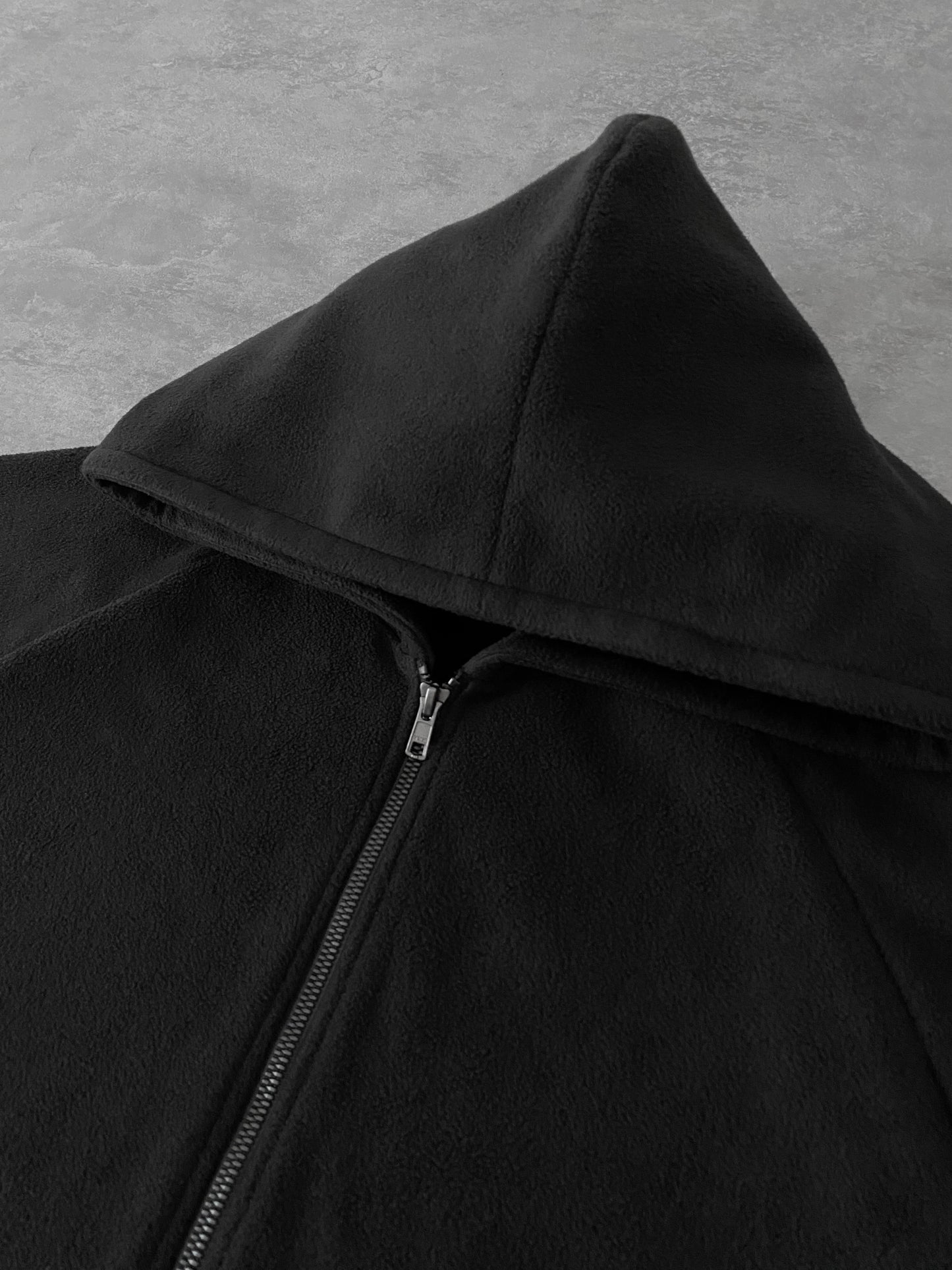 【SIRCR】ボリュームマイクロフリースフルジップパーカー