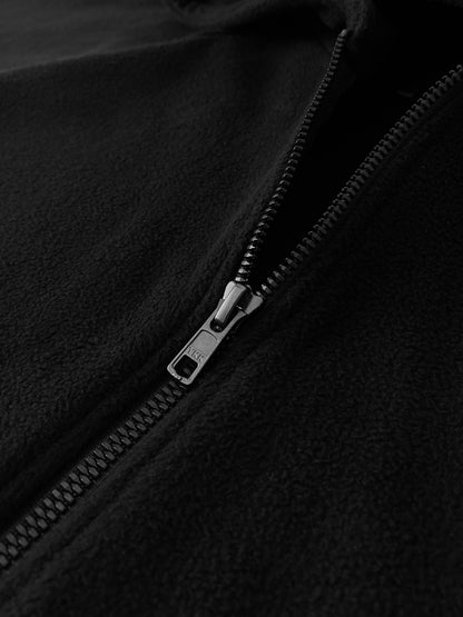 【SIRCR】ボリュームマイクロフリースフルジップパーカー