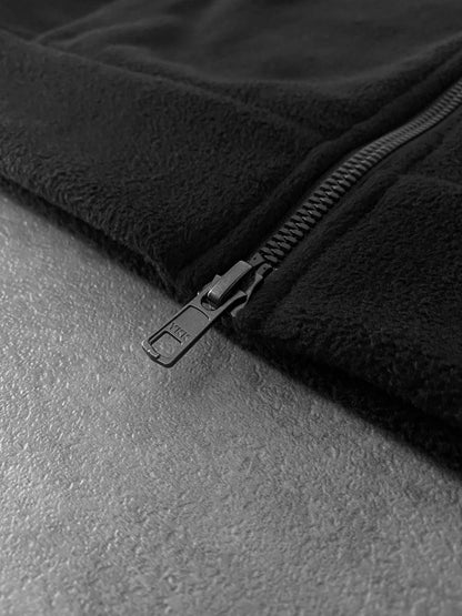 【SIRCR】ボリュームマイクロフリースフルジップパーカー