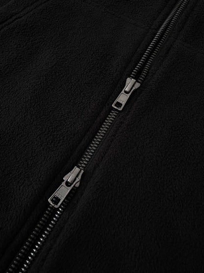 【SIRCR】ボリュームマイクロフリースフルジップパーカー