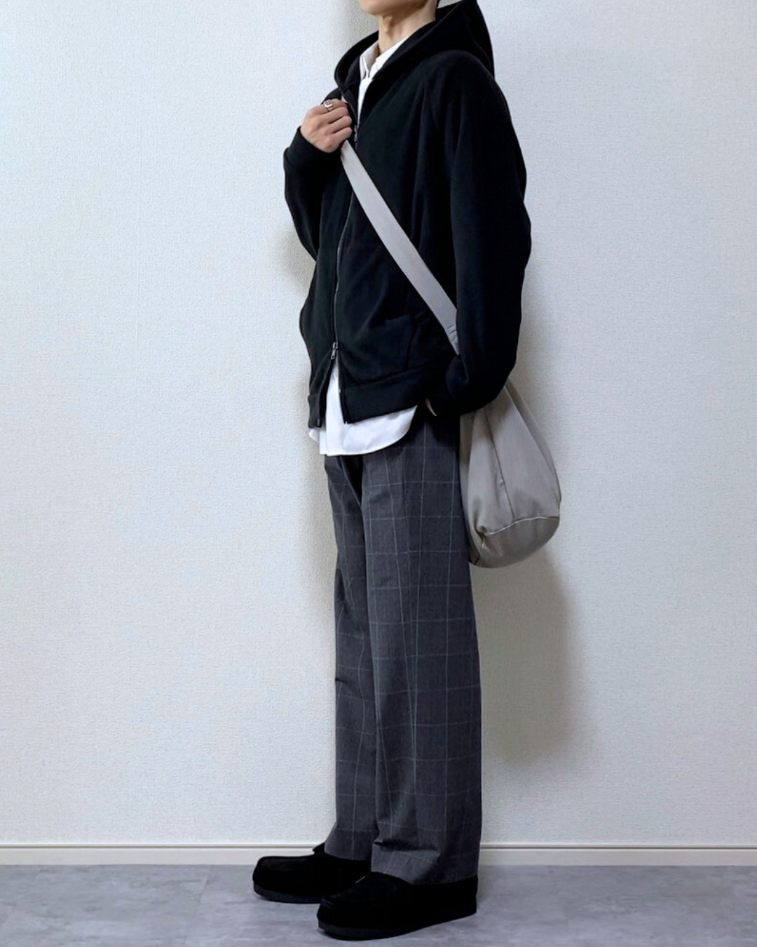 【SIRCR】ボリュームマイクロフリースフルジップパーカー