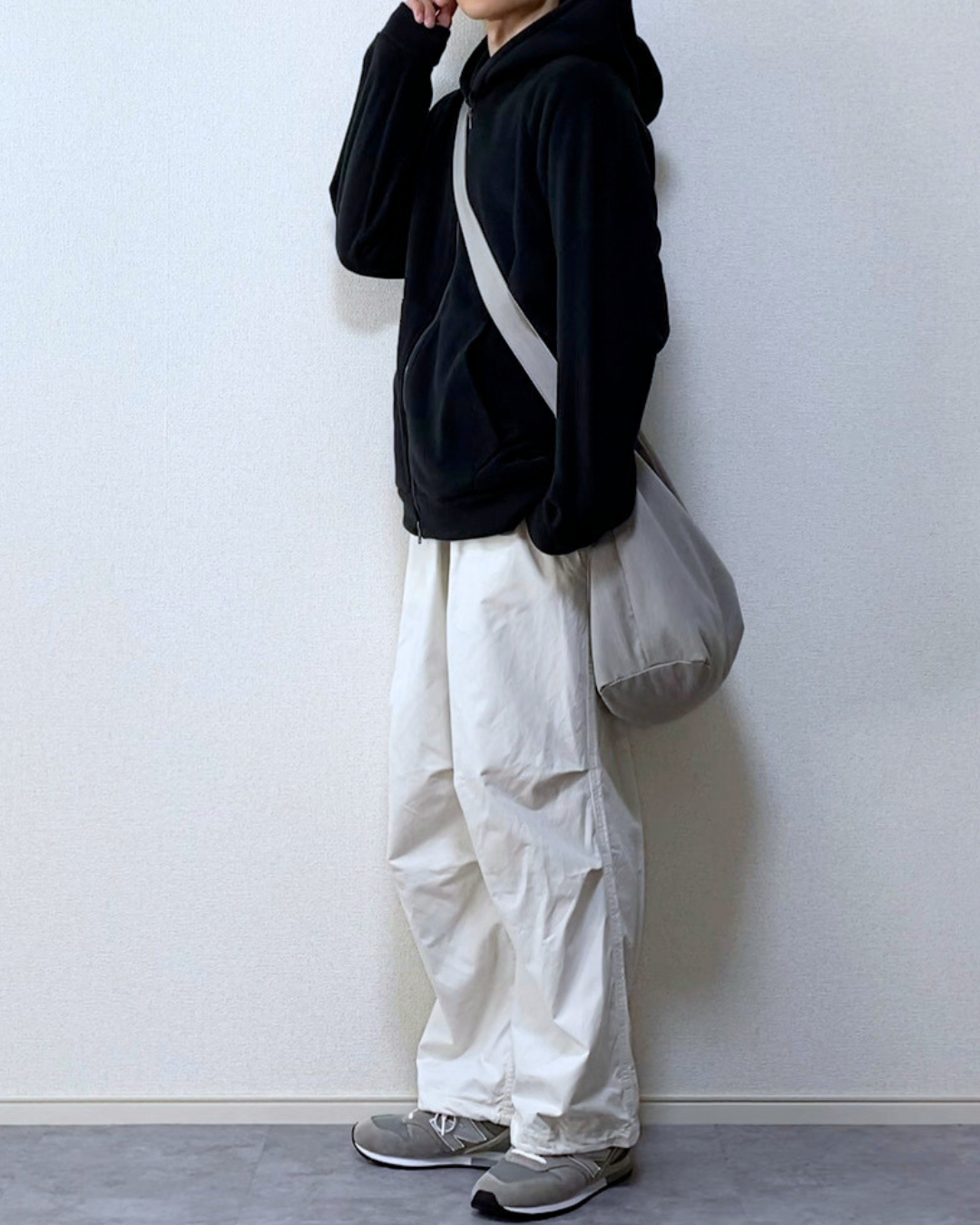 【SIRCR】ボリュームマイクロフリースフルジップパーカー