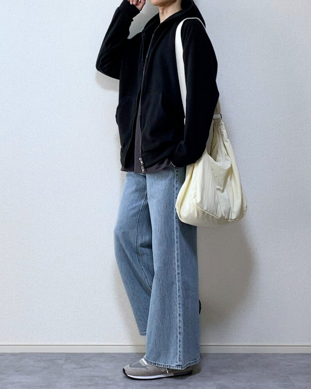 【SIRCR】ボリュームマイクロフリースフルジップパーカー