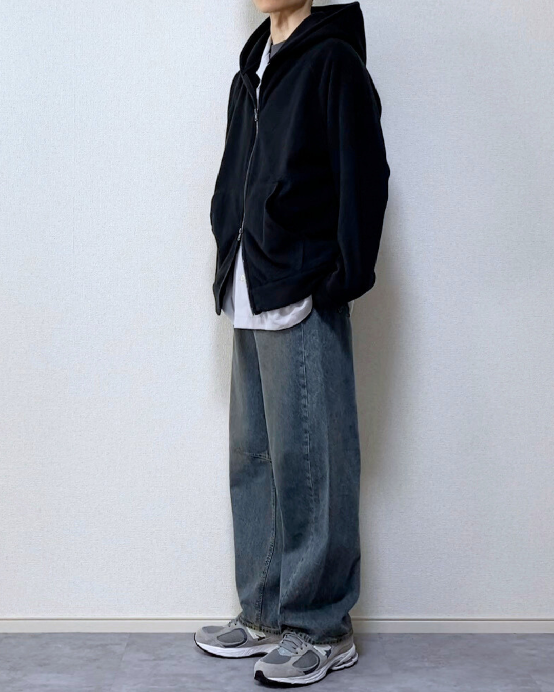 【SIRCR】ボリュームマイクロフリースフルジップパーカー