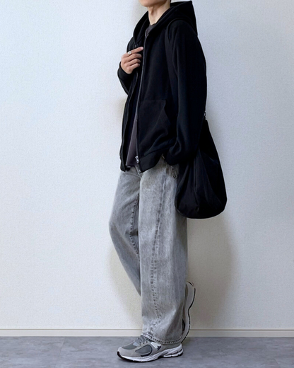 【SIRCR】ボリュームマイクロフリースフルジップパーカー